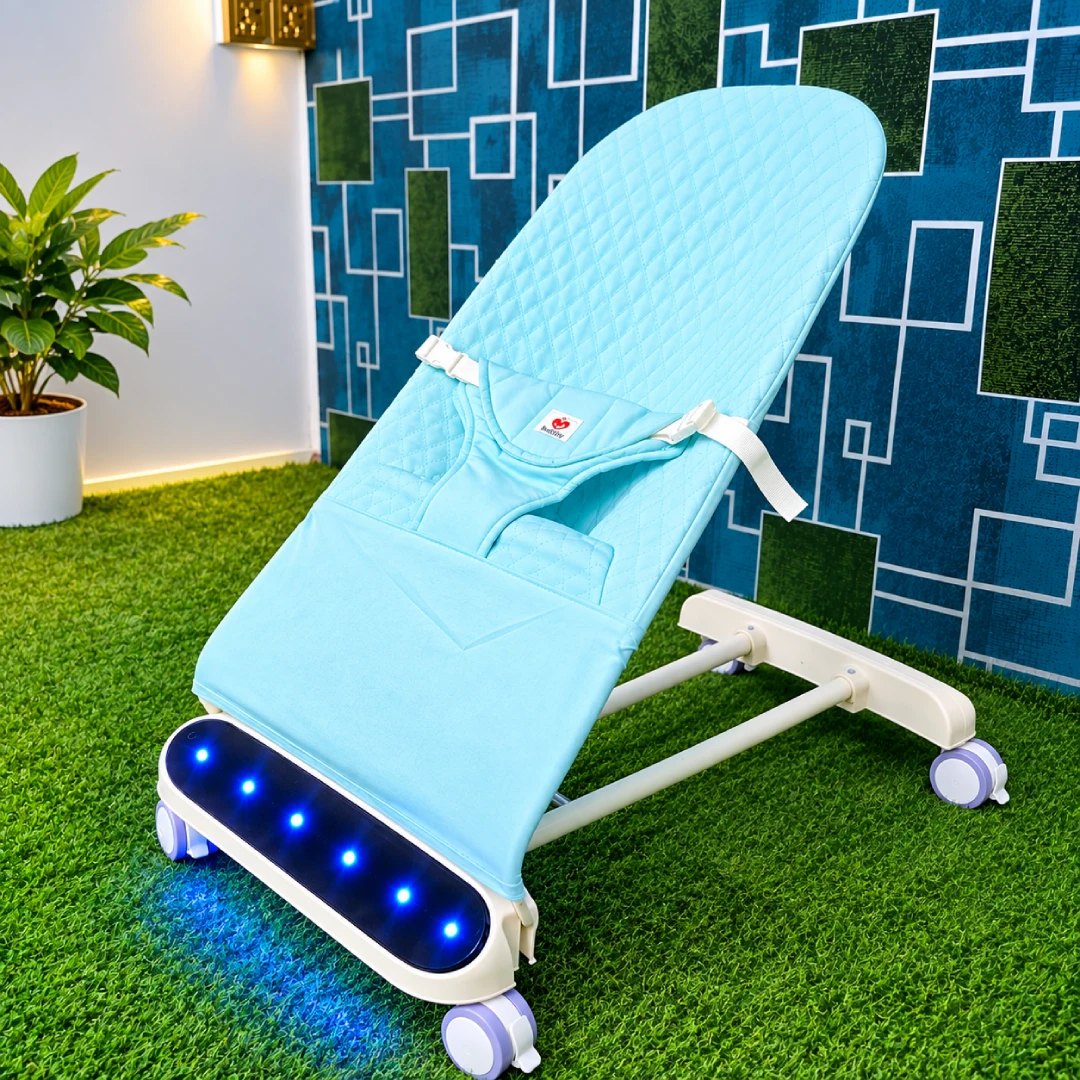 🎵 LED Display Musical Bouncer 🍼